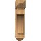 Ekena Millwork Westlake Arts and Crafts Smooth Bracket w/ Offset Brace, Western Red Cedar, 7 1/2"W x 28"D x 32"H BKT0806X28X32WTL03SWR - alternate 2